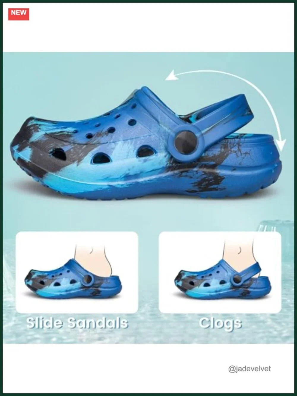 Kids Clogs Garden Shoes Slip On Beach Sandals Lightweight EVA